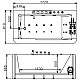 Заказать Акриловая гидромассажная ванна 172х91 см Gemy G9225 K в магазине сантехники Santeh-Crystal.ru