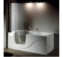 Акриловая гидромассажная ванна 170х80 см L Gemy G9246B L