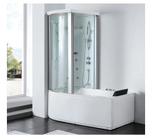 Акриловая гидромассажная ванна 170х85 см L Gemy G8040B L