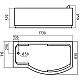 Заказать Акриловая гидромассажная ванна 173х83 см L Gemy G9010B L в магазине сантехники Santeh-Crystal.ru