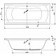 Приобрести Акриловая ванна 180х80 см Cezares Arena ARENA-180-80-45 в магазине сантехники Santeh-Crystal.ru