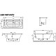 Приобрести Акриловая ванна 179,5х79,5 см альпийский белый Villeroy & Boch O.Novo UBA180CAS2V-01+U99740000 в магазине сантехники Santeh-Crystal.ru