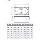 Заказать Акриловая ванна 130х70 см Relisan Lada GL000000943 в магазине сантехники Santeh-Crystal.ru