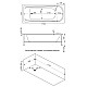 Заказать Акриловая ванна 170х75 см Bas Мальта B00023 в магазине сантехники Santeh-Crystal.ru