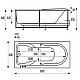 Купить Акриловая ванна 170х80 см Vagnerplast Corvet VPBA178COR2X-04 в магазине сантехники Santeh-Crystal.ru