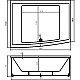 Приобрести Акриловая ванна 190х160 см Vagnerplast Impossible VPBA190IMP2X-04 в магазине сантехники Santeh-Crystal.ru