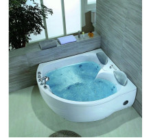 Акриловая гидромассажная ванна 175х160 см Black & White Galaxy 5005000