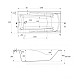 Заказать Акриловая ванна 170х85 см Cersanit Zen WP-ZENx170 в магазине сантехники Santeh-Crystal.ru