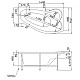 Приобрести Акриловая ванна 160х95 см R Marka One Gracia 01гр1695п в магазине сантехники Santeh-Crystal.ru
