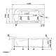 Приобрести Акриловая ванна 160х75 см Marka One Kleo 01кл1675 в магазине сантехники Santeh-Crystal.ru