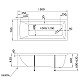 Купить Акриловая ванна 150х70 см Marka One Modern 01мод1570 в магазине сантехники Santeh-Crystal.ru