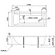 Приобрести Акриловая ванна 170х70 см Marka One Modern 01мод1770 в магазине сантехники Santeh-Crystal.ru