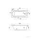Заказать Акриловая ванна 170х70 см Santek Тенерифе 1.WH30.2.207 в магазине сантехники Santeh-Crystal.ru