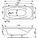 Приобрести Акриловая ванна 170х75 см Vagnerplast Aronia VPBA170ARN2X-04 в магазине сантехники Santeh-Crystal.ru