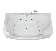 Акриловая гидромассажная ванна 185х90 см Grossman GR-18590