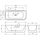 Приобрести Акриловая ванна 160х75 см L Abber AB9331-1.6 L в магазине сантехники Santeh-Crystal.ru