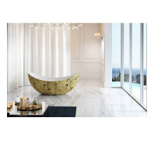 Акриловая ванна 180х80 см Abber AB9333Gold