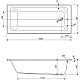 Купить Акриловая ванна 160х70 см Cezares Plane solo mini PLANE SOLO MINI-160-70-42-W37 в магазине сантехники Santeh-Crystal.ru