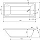 Приобрести Акриловая ванна 170х75 см Cezares Plane solo PLANE SOLO-170-75-45-W37 в магазине сантехники Santeh-Crystal.ru