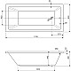 Заказать Акриловая ванна 170х80 см Cezares Plane solo PLANE SOLO-170-80-49-W37 в магазине сантехники Santeh-Crystal.ru