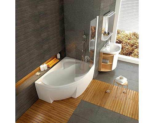 Santeh-Crystal.ru: Асимметричная акриловая ванна Rosa II PU Plus 160 x 105 P Ravak CL210P0000 Купить Асимметричная акриловая ванна Rosa II PU Plus 160 x 105 P Ravak CL210P0000 в магазине сантехники Santeh-Crystal.ru