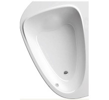 Акриловая асимметричная ванна LoveStory II PU Plus L белая Ravak C771000000