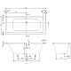 Заказать Акриловая ванна 179,5х79,5 см Villeroy & Boch Architectura UBA180ARA2V-01 в магазине сантехники Santeh-Crystal.ru