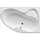 Купить Асимметричная акриловая ванна Rosa II PU Plus 160 x 105 P Ravak CL210P0000 в магазине сантехники Santeh-Crystal.ru