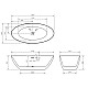 Купить Акриловая ванна 180х85 см Abber AB9374-1.8 в магазине сантехники Santeh-Crystal.ru