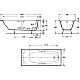 Купить Чугунная ванна 150x70 Jacob Delafon Prelude E2944-00 в магазине сантехники Santeh-Crystal.ru