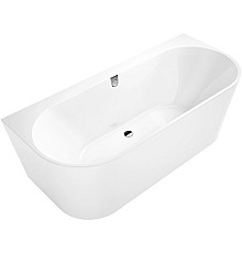 Квариловая ванна 180х80 см альпийский белый Villeroy & Boch Oberon 2.0 UBQ180OBR9CD00V-01