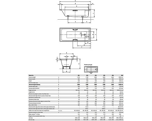 Приобрести Стальная ванна 180х80 см Kaldewei Puro Star 655 Standard в магазине сантехники Santeh-Crystal.ru