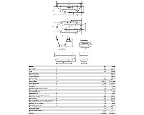 Приобрести Стальная ванна 180х80 см Kaldewei Vaio Duo Oval 951 Standard в магазине сантехники Santeh-Crystal.ru