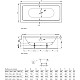 Заказать Стальная ванна 200х100 см Bette Free 6832-000 в магазине сантехники Santeh-Crystal.ru