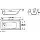 Приобрести Стальная ванна с отверстиями под ручки 170х75 см Roca Swing 2201E0000 в магазине сантехники Santeh-Crystal.ru