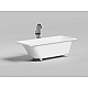 Ванна из литьевого мрамора Salini S-Sense Orlanda Kit 102117G 170,4x75 см, белый глянец