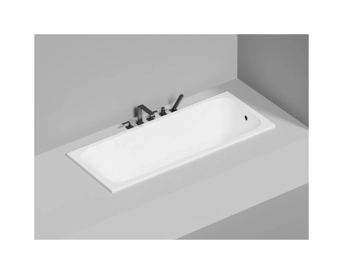 Ванна из литьевого мрамора Salini S-Sense Orlanda 102017M 170,4x75 см, белый матовый