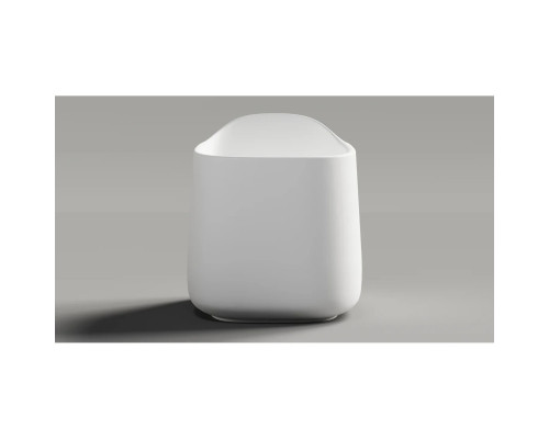 Ванна из литьевого мрамора Salini S-Sense Oriente Ofuro 1043101G 140x80 см, отдельностоящая, белый глянец