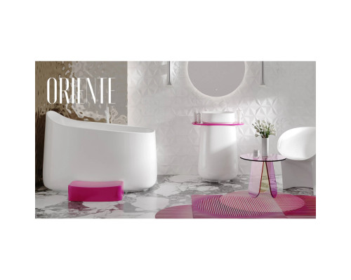 Ванна из литьевого мрамора Salini S-Sense Oriente Ofuro 1043101G 140x80 см, отдельностоящая, белый глянец