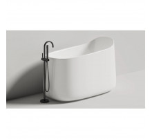 Ванна из литьевого мрамора Salini S-Sense Oriente Ofuro 1043101M 140x80 см, отдельностоящая, белый матовый