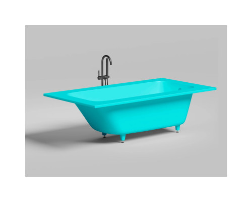 Ванна из литьевого мрамора Salini S-Sense Orlanda Plus 102014GF 189x99 см, покраска по RAL глянец полностью