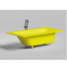 Ванна из литьевого мрамора Salini S-Sense Orlanda Plus 102014MF 189x99 см, покраска по RAL матовый полностью