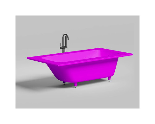 Ванна из литьевого мрамора Salini S-Sense Orlanda Kit Plus 102114GF 189x99 см, покраска по RAL глянец полностью