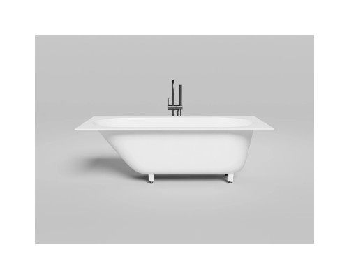 Ванна из литьевого мрамора Salini S-Stone Ornella 102326M 160x70 см, белый матовый