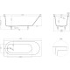 Ванна из литьевого мрамора Salini S-Sense Ornella 102312GF 180x80 см, покраска по RAL глянец полностью