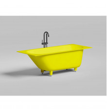 Ванна из литьевого мрамора Salini S-Sense Ornella Kit 102412MF 180x80 см, покраска по RAL матовый полностью