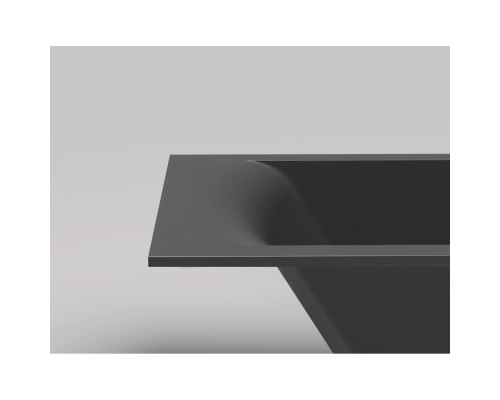 Ванна из литьевого мрамора Salini S-Sense Cascata Kit 104813GF 170x70 см, покраска по RAL глянец полностью