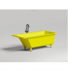 Ванна из литьевого мрамора Salini S-Sense Cascata 104213MF 180x80 см, покраска по RAL матовый полностью