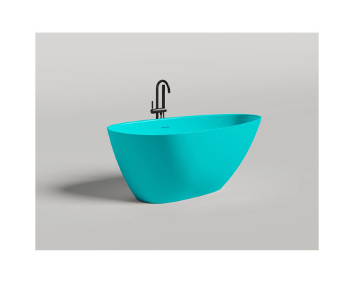 Ванна из литьевого мрамора Salini S-Sense Paola 1015103GF 160x80 см, отдельностоящая, покраска по RAL глянец полностью