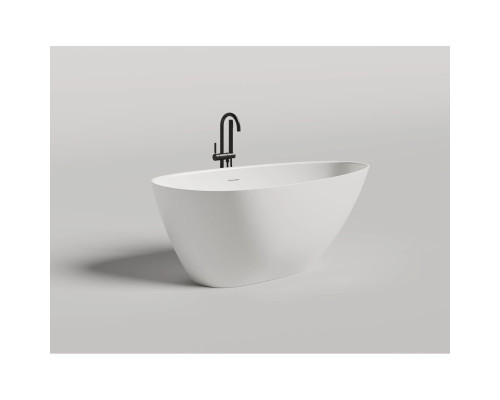 Ванна из литьевого мрамора Salini S-Sense Paola 1015104G 172x82,5 см, отдельностоящая, белый глянец